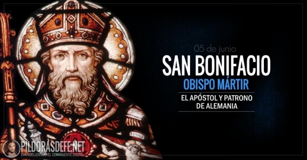 San Bonifacio. Obispo y mártir. El apóstol y patrono de Alemania