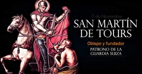 San Martín de Tours. Patrono de la Guardia Suiza del Vaticano